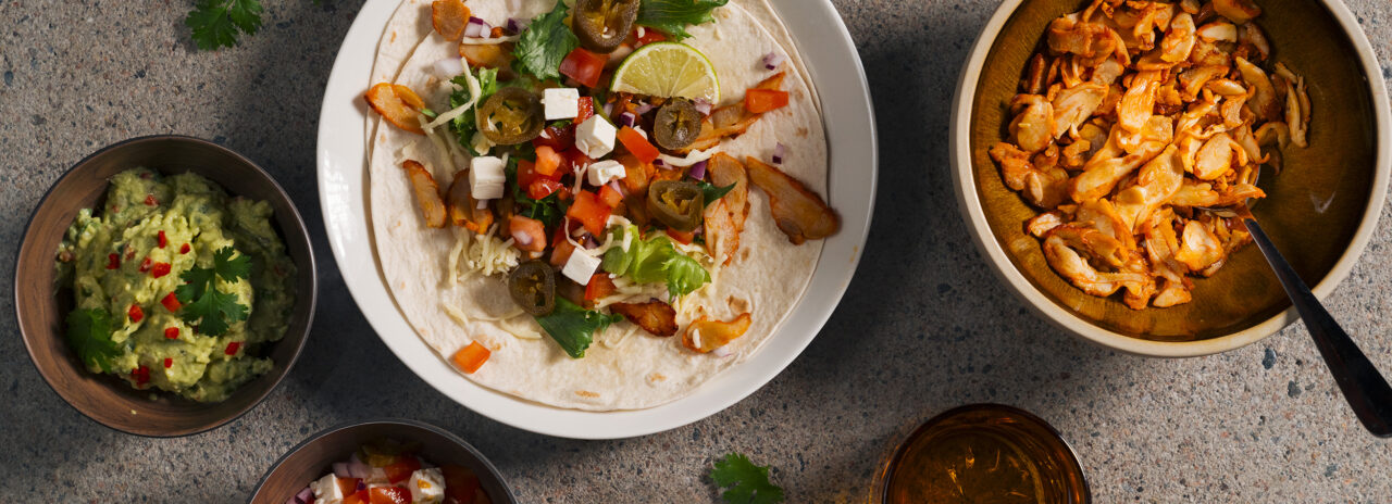 Kycklingtortilla
